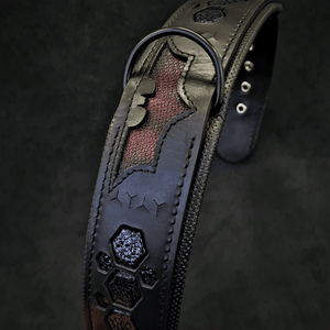 ''BATMAN'' collar - ThoseDogParents
