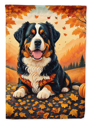 Bernese Mountain Dog Fall Garden Flag - ThoseDogParents