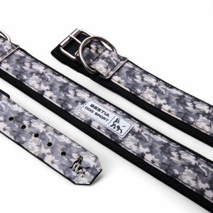 BESTIA DOG SPORT COLLAR GREY CAMO - ThoseDogParents