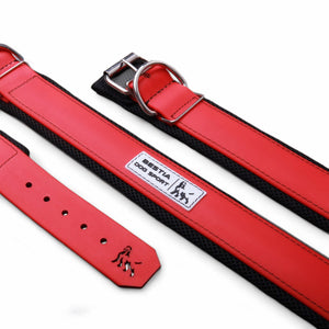 BESTIA DOG SPORT COLLAR RED - ThoseDogParents