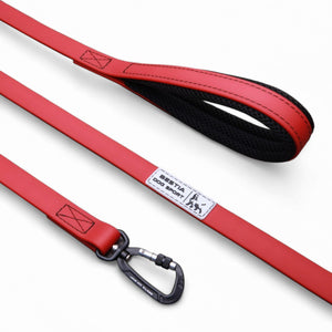 BESTIA DOG SPORT TACTICAL LEASH RED - ThoseDogParents