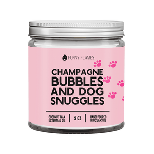 Champagne Bubbles And Dog Snuggles - ThoseDogParents