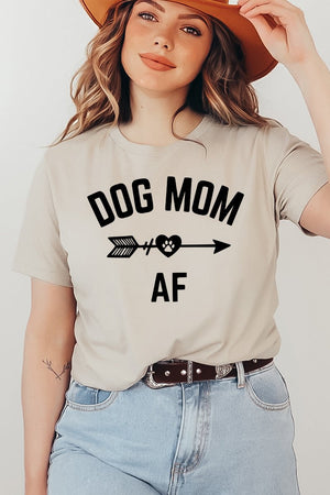 Dog Mom Af T-shirt - ThoseDogParents