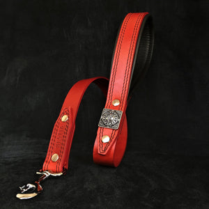 ''Eros'' leash RED - ThoseDogParents