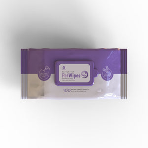 Furry Fresh Pet Wipes - Lavender Scented, 100 Extra Large Wipes - ThoseDogParents