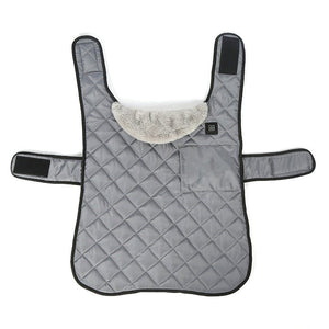Heated Pet Clothing - New Fashion Warm Dog Cotton Jacket with Short Rabbit Fur - ThoseDogParents