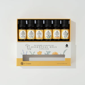 Pet Friendly Aromatherapy Essential Oils Collection Cedarwood Chamomile Frankincense Ginger Lavender Rosemary ThoseDogParents