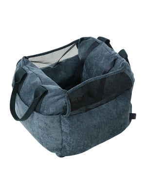 Puff Guard Dog Car Seat - Blue - ThoseDogParents