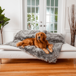 PupProtector™ Waterproof Throw Blanket - Charcoal Grey - ThoseDogParents