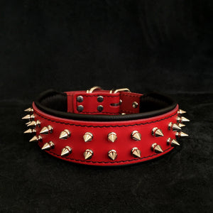 Red "Frenchie" collar - ThoseDogParents