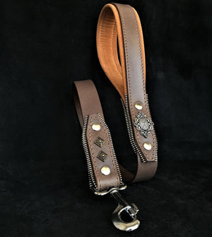 The ''Aztec'' leash GREY - ThoseDogParents