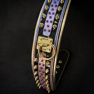 The Candy Dog Collar Black - ThoseDogParents