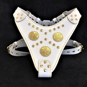 The "Maximus" harness White - ThoseDogParents